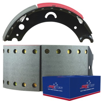 FRAS-LE AF557 Lined Brake Shoe  - BPW New Gen - 16.5” x 7”. Comes with Hardware